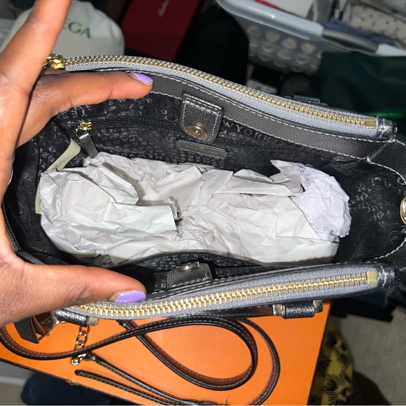 Kate Spade Patterson Drive Mini Kona Satchel - Grey/Silver - Picture 6 of 8